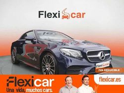 Azul Usado 2018 Mercedes E400 Descapotable | 43.590 € (Buen precio)