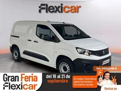 Blanco Usado 2021 Peugeot Partner Premium Monovolumen | 12.990 € (Precio justo)