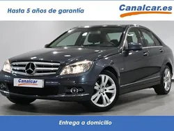 Gris Usado 2009 Mercedes C180 Avantgarde Berlina | 14.490 €