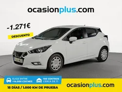 Blanco Usado 2023 Nissan Micra Acenta Utilitario | 13.790 € (Precio justo)