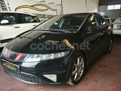 Negro Usado 2007 Honda Civic Sport Berlina | 6300 € (Precio justo)
