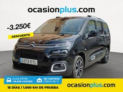 Negro Usado 2019 Citroën Berlingo Shine Monovolumen | 21.450 € (Precio justo)