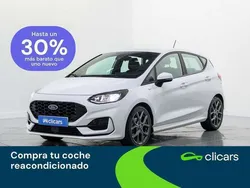 Blanco Usado 2022 Ford Fiesta ST-Line Utilitario | 14.090 € (Precio justo)