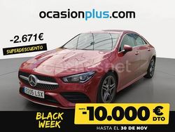 Rojo Usado 2021 Mercedes CLA200 Berlina | 29.390 € (Precio justo)