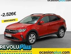 Rojo Usado 2022 VW Taigo Life SUV | 15.364 € (Precio justo)