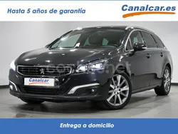 Gris Usado 2016 Peugeot 508 GT-line Familiar | 10.385 € (Precio justo)