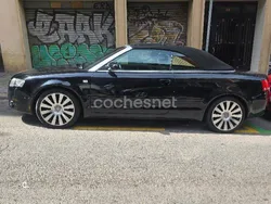 Negro Usado 2007 Audi A4 Cabriolet Descapotable | 8950 € (Precio justo)
