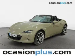 Gris Usado 2023 Mazda MX5 Exclusive-Line Descapotable | 27.182 € (Super precio)