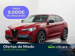 Rojo Usado 2022 Alfa Romeo Stelvio Veloce SUV | 31.990 € (Precio justo)