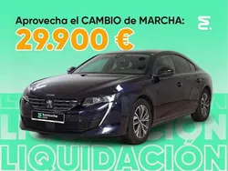 Azul dark. Usado 2022 Peugeot 508 GT Familiar | 29.900 € (Caro)
