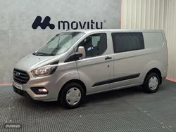 Gris Usado 2021 Ford Transit Familiar | 20.490 € (Precio justo)