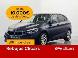 Azul Usado 2021 BMW 225 Active Tourer Monovolumen | 18.590 € (Precio justo)