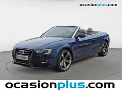 Azul Usado 2014 Audi A5 Cabriolet Descapotable | 16.250 € (Buen precio)