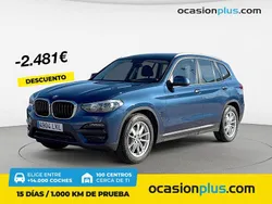 Azul Usado 2020 BMW X3 SUV | 27.300 € (Precio justo)