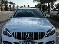 Blanco Usado 2015 Mercedes C220 AMG line Berlina | 16.900 € (Buen precio)