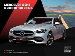 Plateado Usado 2021 Mercedes C200 Familiar | 26.990 € (Precio justo)