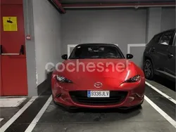 Rojo Usado 2016 Mazda MX5 Luxury Descapotable | 21.000 € (Precio justo)