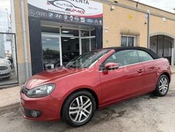 Granate Usado 2012 VW Golf Cabriolet Descapotable | 10.500 € (Precio justo)