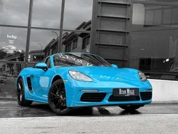 Azul Usado 2019 Porsche Boxster Descapotable | 61.900 € (Precio justo)