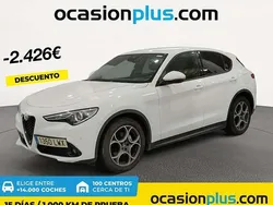 Blanco Usado 2022 Alfa Romeo Stelvio Sprint SUV | 24.264 € (Precio justo)