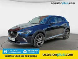 Azul Usado 2016 Mazda CX-3 Luxury SUV | 13.390 € (Precio justo)