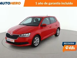 Rojo Usado 2021 Skoda Fabia Ambition Berlina | 12.399 € (Buen precio)
