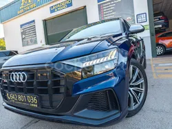 Azul Usado 2021 Audi SQ8 Sport SUV | 79.950 € (Super precio)