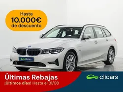 Blanco Usado 2022 BMW 330e Familiar | 34.890 € (Precio justo)