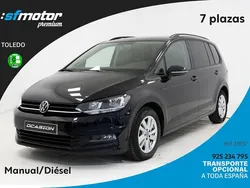Negro Usado 2021 VW Touran Advance Monovolumen | 22.900 € (Buen precio)