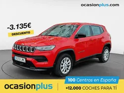 Rojo Usado 2022 Jeep Compass Longitude SUV | 17.990 € (Super precio)