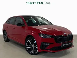 Rojo velvet metalizado Usado 2025 Skoda Scala Monte Carlo Utilitario | 25.900 € (Precio justo)