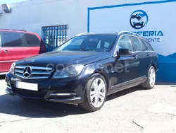 Negro Usado 2012 Mercedes C250 Avantgarde Familiar | 9990 €