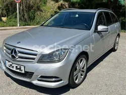 Gris / plata Usado 2012 Mercedes C200 Avantgarde Familiar | 9300 € (Buen precio)