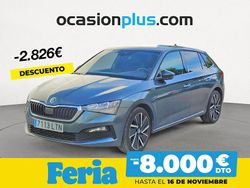 Gris / plata Usado 2021 Skoda Scala Sport Utilitario | 19.650 € (Precio justo)