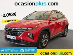 Rojo Usado 2021 Hyundai Tucson SUV | 20.537 € (Buen precio)