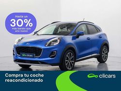Azul Usado 2021 Ford Puma Titanium SUV | 13.590 € (Buen precio)