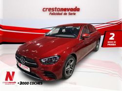 Rojo Usado 2021 Mercedes E220 Berlina | 37.990 € (Un poco caro)