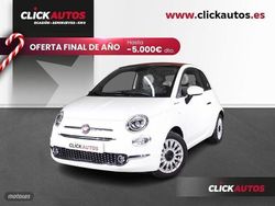 Blanco Usado 2022 Fiat 500 Dolcevita Descapotable | 12.400 € (Precio justo)