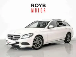 Blanco Usado 2019 Mercedes C220 Familiar | 23.990 € (Precio justo)