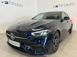 Azul Usado 2021 Mercedes C220 Berlina | 32.990 € (Precio justo)