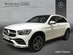 Blanco Usado 2021 Mercedes GLC220 AMG line | 36.900 € (Precio justo)