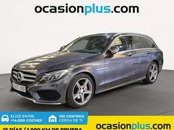 Gris Usado 2016 Mercedes C220 Familiar | 21.900 € (Precio justo)
