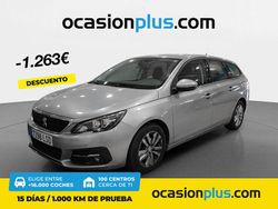 Gris Usado 2021 Peugeot 308 Active Familiar | 13.900 € (Precio justo)