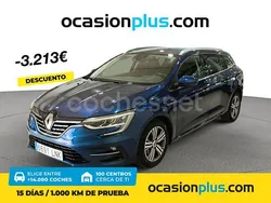 Azul Usado 2021 Renault Mégane GrandTour Zen Familiar | 15.150 € (Precio justo)