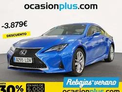Azul Usado 2020 Lexus RC300h Executive Line Coupe | 38.791 € (Caro)