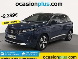 Azul Usado 2022 Peugeot 3008 Active Monovolumen | 21.325 € (Precio justo)