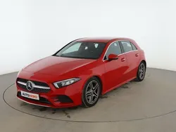 Rojo Usado 2019 Mercedes A200 AMG line Berlina | 24.699 € (Buen precio)