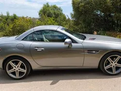 Plateado Usado 2013 Mercedes SLK200 Descapotable | 20.850 € (Precio justo)