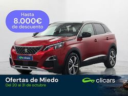 Rojo Usado 2020 Peugeot 3008 GT-line SUV | 16.990 € (Precio justo)