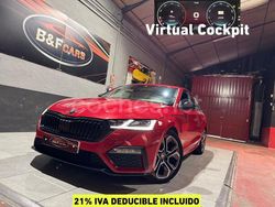 Rojo Usado 2021 Skoda Octavia RS Familiar | 21.990 € (Buen precio)
